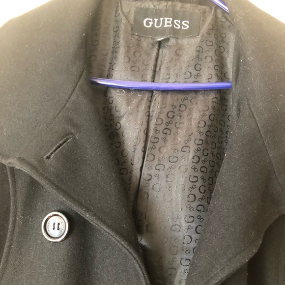 Women's Button Front Walker Coat - Picture 7 of 9